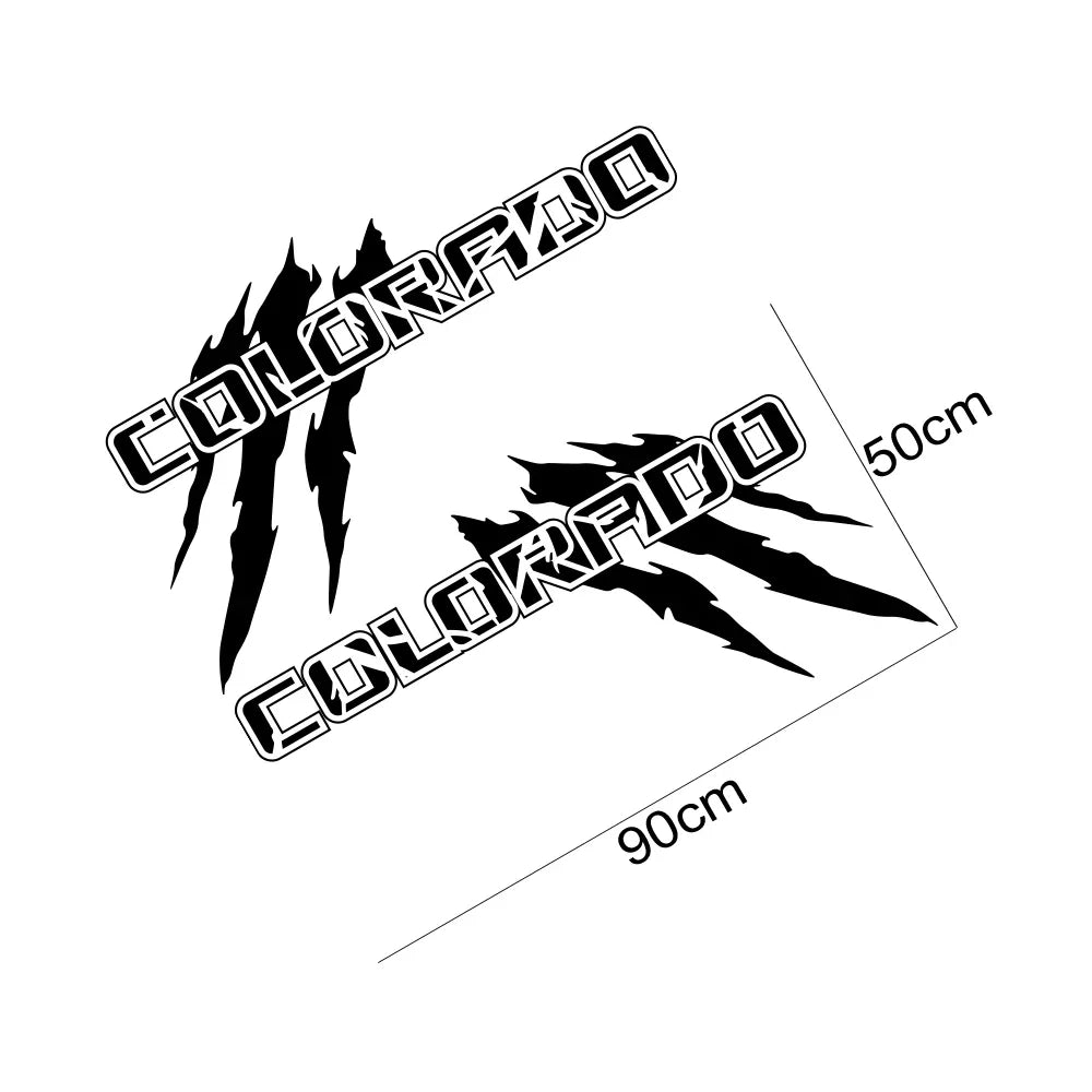 Claw Graphics Side Decal for Chevrolet Colorado