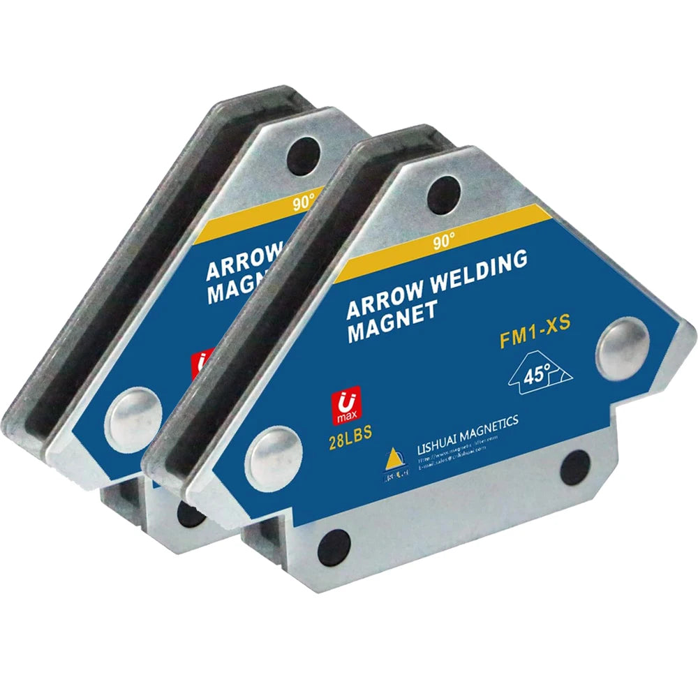 2 Pcs 12.5KG Magnetic Welding Holders, Angle Arrow Magnet Weld Positioner