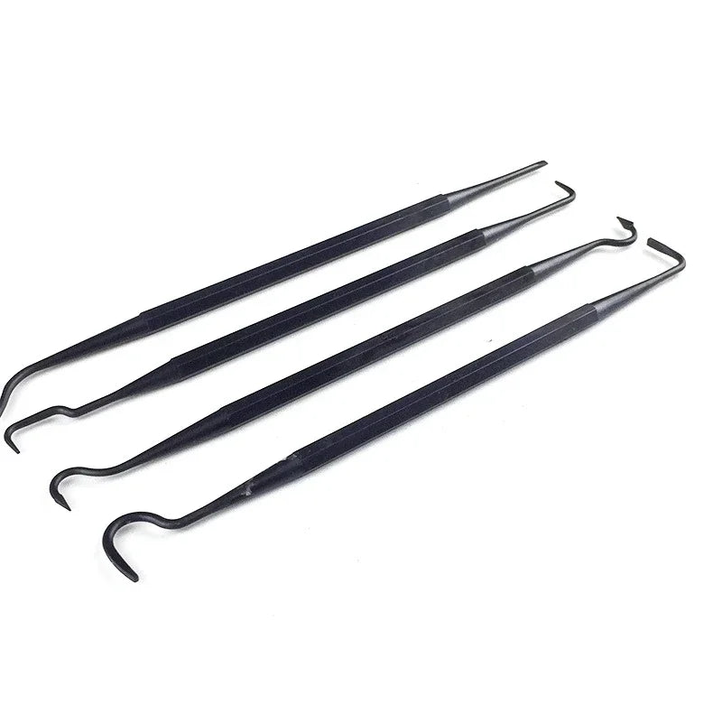 Double-End Mini Wire Brush Set – Stainless Steel, Brass & Nylon