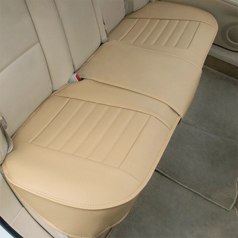 PU Leather Front Seat Cover with Anti-Slip Backing