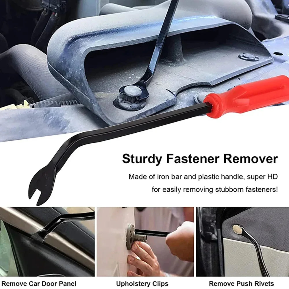 Universal Plastic Trim Clips & Fasteners Kit for Auto Repair - image 5