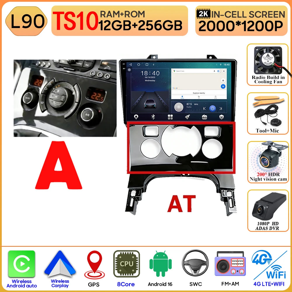 9-Inch Multimedia System for Peugeot 3008/5008 with CarPlay - image 12