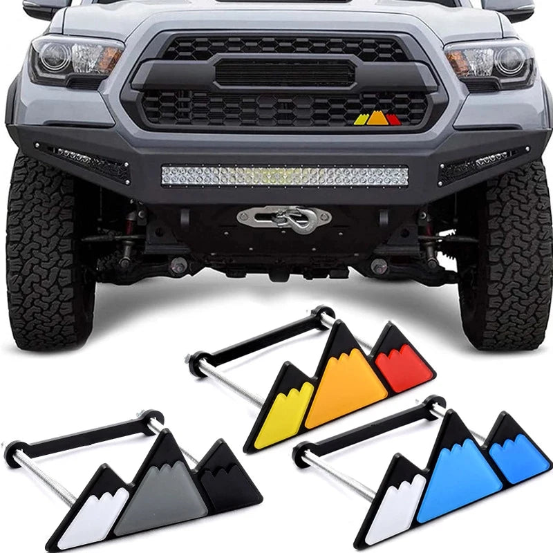 Toyota Grille Emblem Badge for Tacoma Tundra 4Runner - Vibrant ABS - image 3