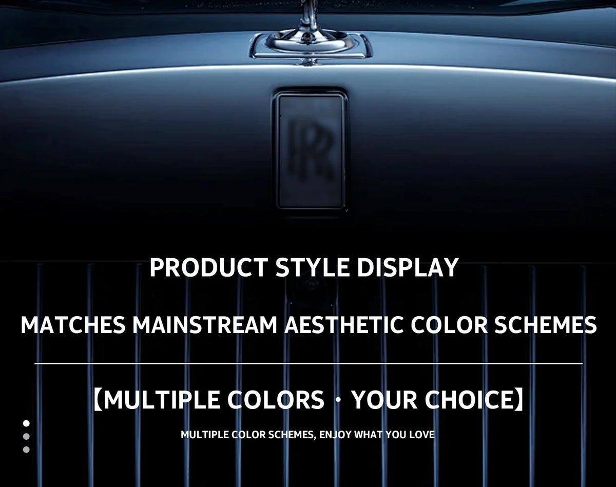 Ultra-Thin Faux Leather Steering Wheel Cover, 38cm, D or O Shape