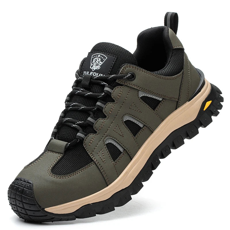 Men's Lightweight Steel Toe Slip-Resistant Work Boots - image 34