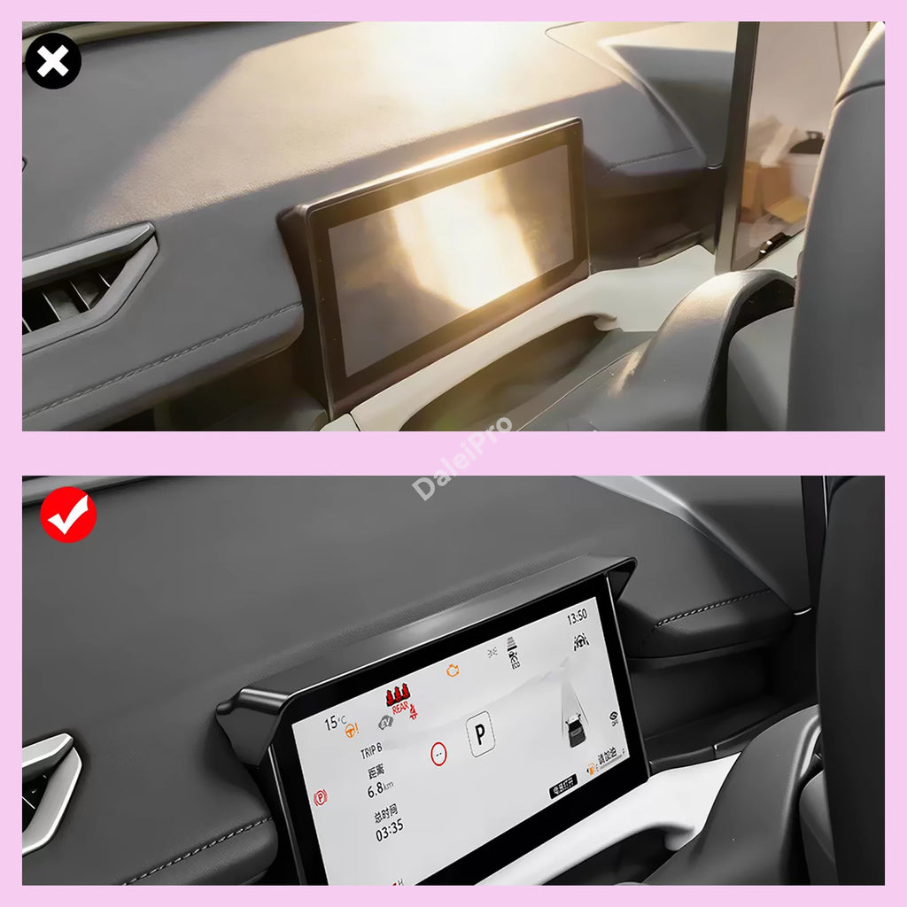 Instrument Cluster Sun Shade Hood for Toyota RAV4 2026 12.3 Inch