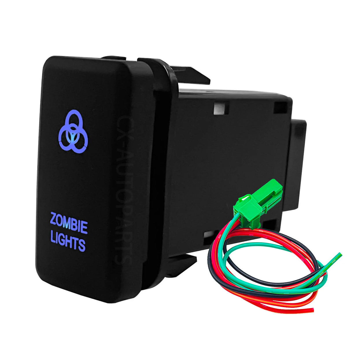 Blue LED Push Switch 12V for Toyota Tacoma, Land Cruiser, 4Runner - image 33