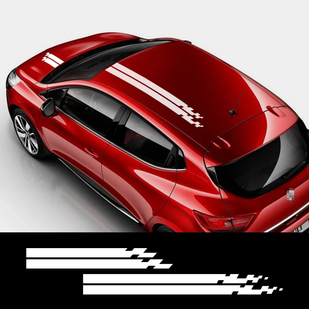Customizable Car Hood Cover Vinyl Sticker – Universal Waterproof - image 4