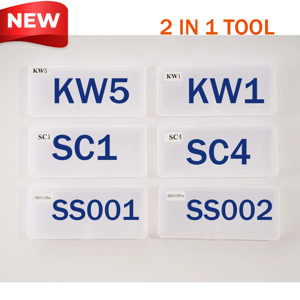 2-in-1 Car Key Pick & Decoder Locksmith Tool for SC1 SC4 KW1 KW5 - image 2