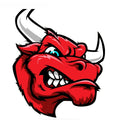 Angry Bull Vinyl Car Decal Sticker