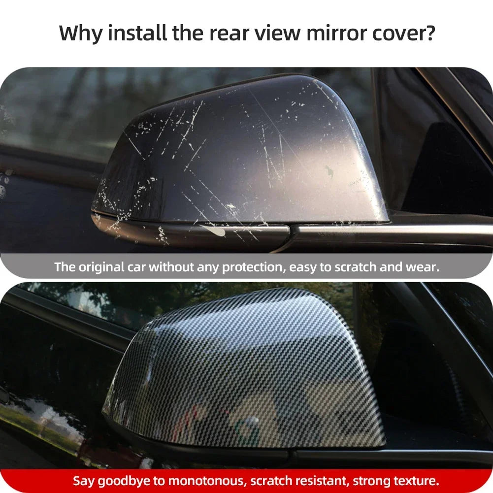 Premium Side Mirror Covers for Tesla Model 3 & Y (2021-2023) - image 3