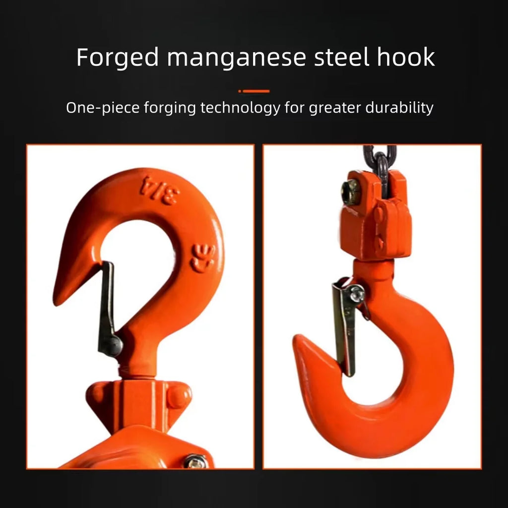0.75 Ton/1.5 Ton/2 Ton Manual Ratchet Lever Hoist Hand Chain Coist Pulley Block Wire Rope Tensioner Lifting Fastening Tool