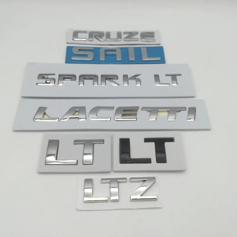 Chevrolet 3D ABS Rear Trunk Emblem Badge - Fits Cruze, Silverado