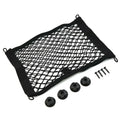 Car Trunk Storage Bag Nylon Mesh Nets Extra Large Elastic String Luggage Net For Cargo Van Motorhome Mobile Home Caravan Boat