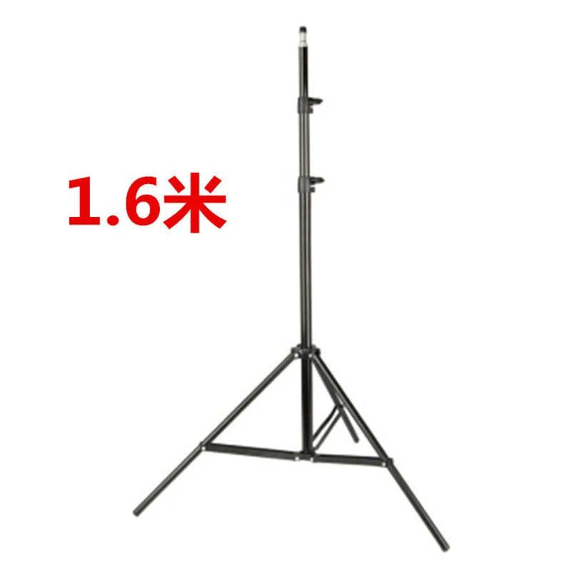 Heavy Duty Metal Alloy Light Stand Tripod For Photo Studio Softbox Video Flash Reflector Lighting Background Stand 1.6M 2.1M