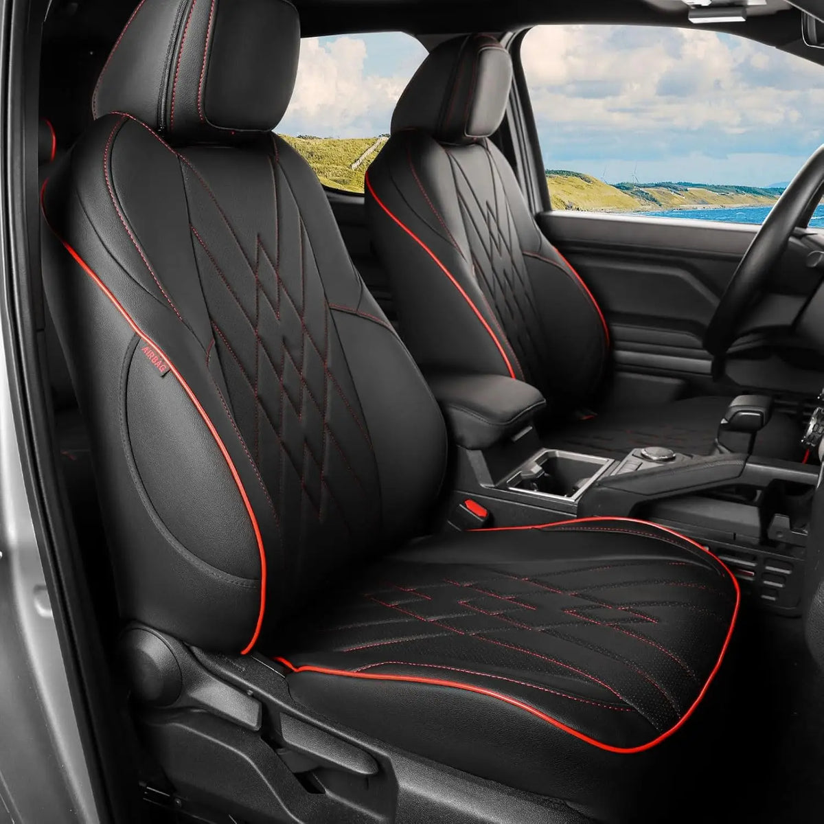 Custom Fit Seat Covers for Toyota Tacoma 2024-2026, Full Set