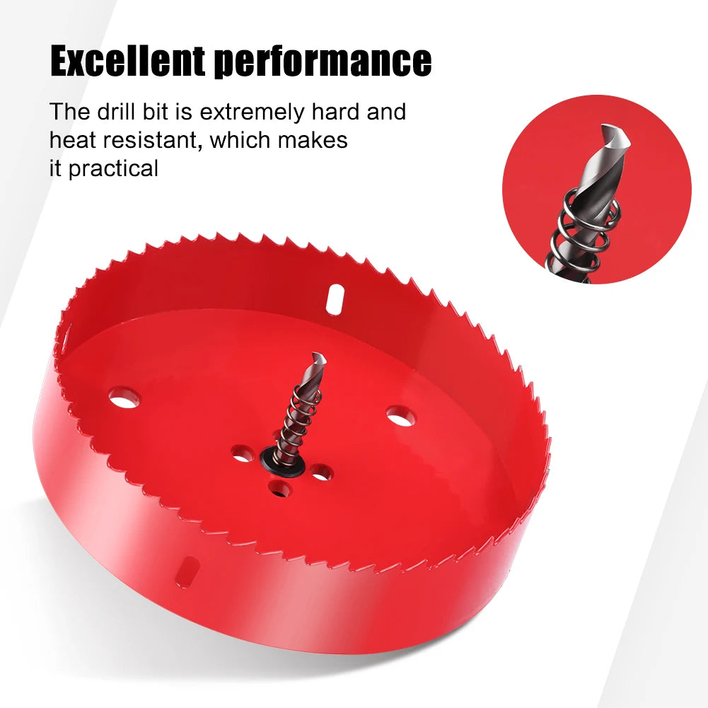 M42 Bi-Metal Hole Saw Set 15-200mm - Wood, Metal, Pipe Cutter - image 6