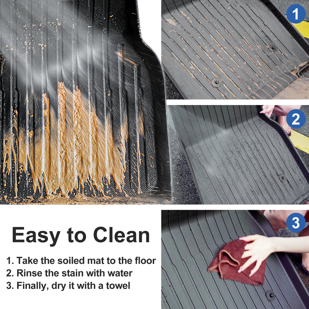 TPE 3D Floor Mats for Leapmotor T03 EV 2024-2026 - Odorless & Durable - image 4