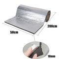 Fireproof Acoustic Thermal Insulation Mat - Car Soundproofing 200x50cm - image 7
