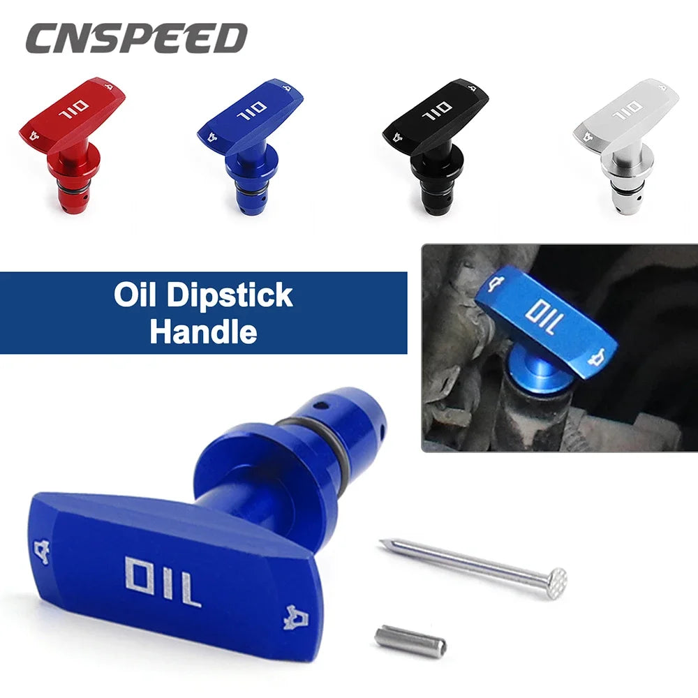 Universal Billet Aluminium Engine Oil Dipstick Pull Handle