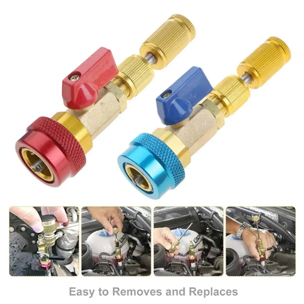 A/C Valve Core Removal Tool Kit – R134a R12 Schrader Valve Puller - image 4