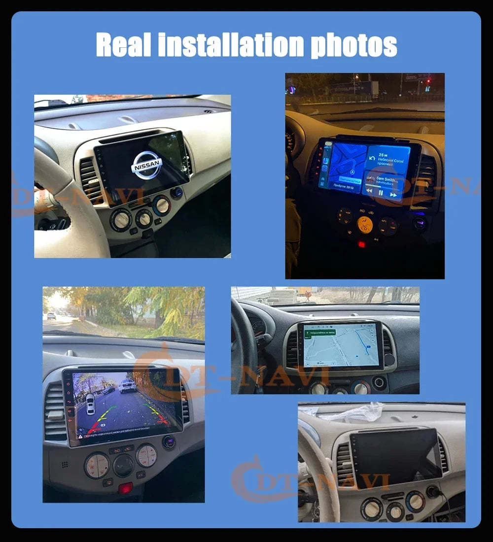 Android 15 Car Stereo for Nissan March Micra K12 with Carplay GPS - image 3