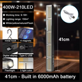 Magnetic LED Work Light Bar USB Rechargeable Portable 3 Modes IP66 Waterproof Emergency Power Bank Lamp Camping Garage Repair RV