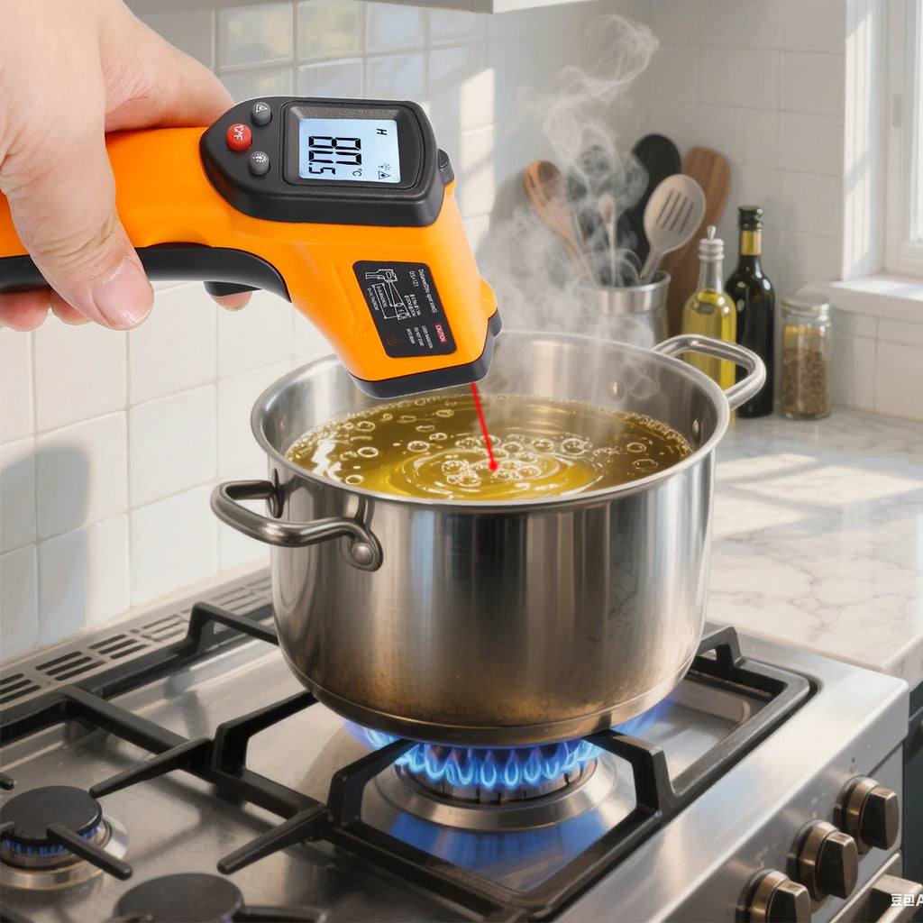 Industrial Infrared Thermometer Temperature Gun for Kitchen and Baking