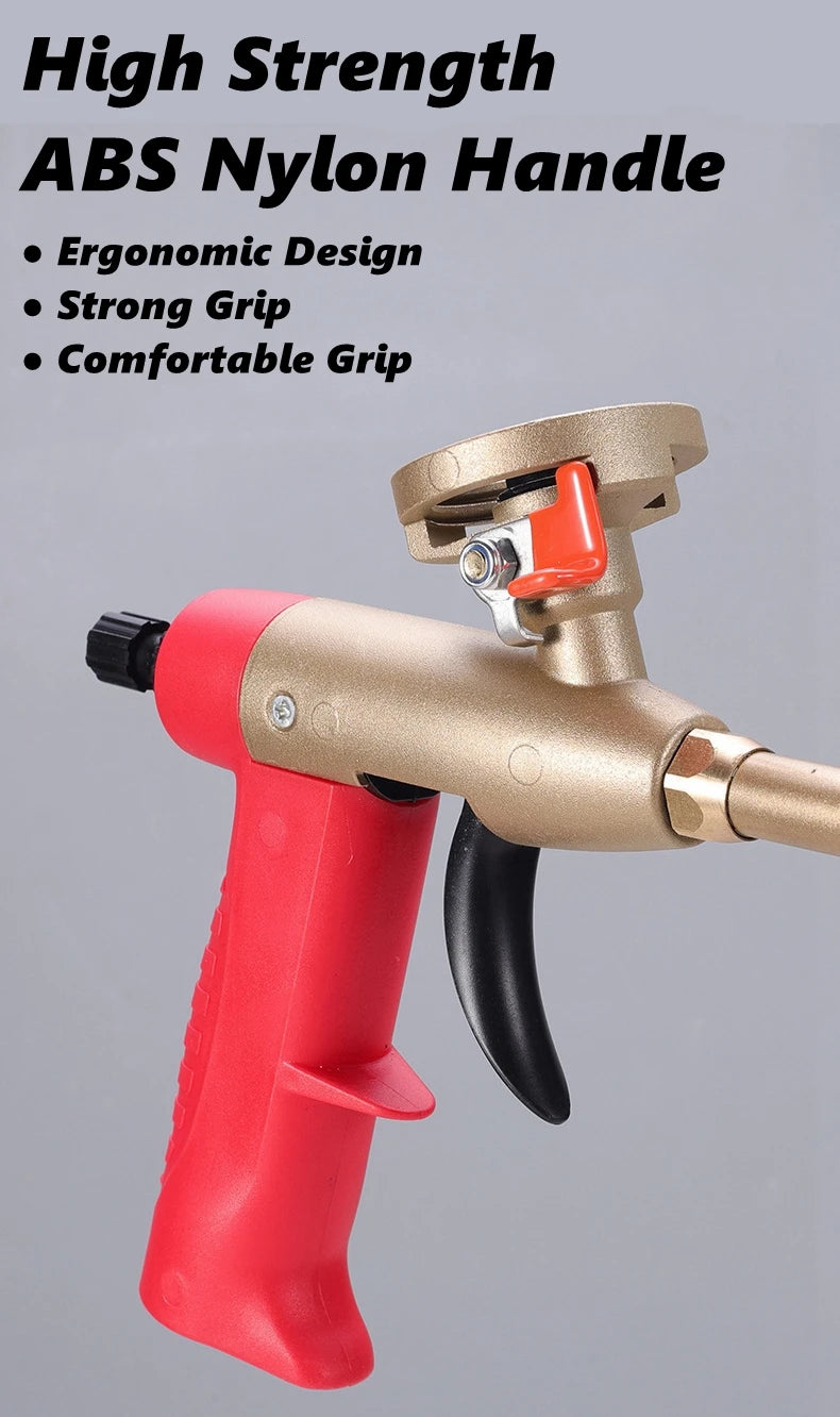 PU foam glue spray gun, sealant and expanding foam applicator