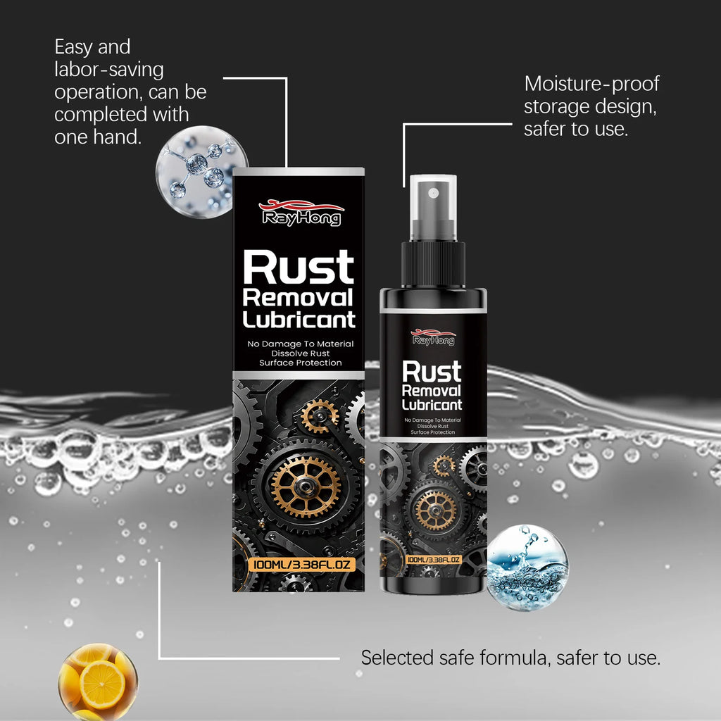 Rust Remover Spray for Car Wheels and Metal Surfaces, 100ml