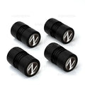4Pcs/Set For 350Z 370Z Z33 Fairlady For Nismo Z Car Accessories Tire Wheel Valve Dust Caps Tyre Rim Stem Covers