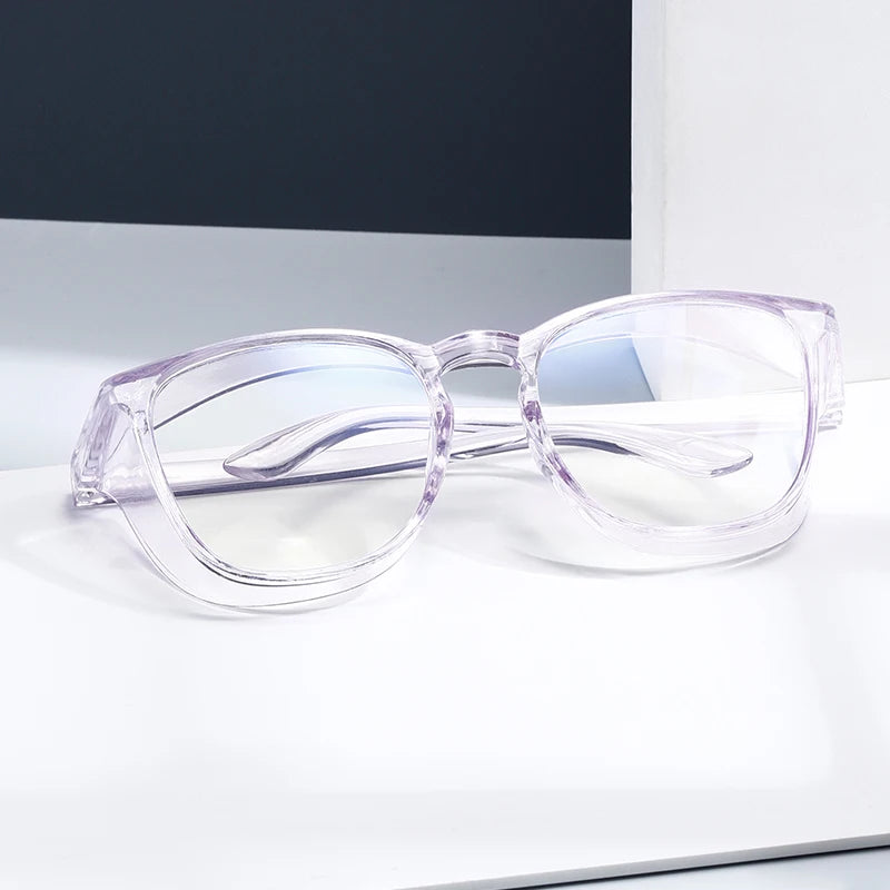 Safety Glasses with Side Shields – Anti-Fog, Anti-Blue Light