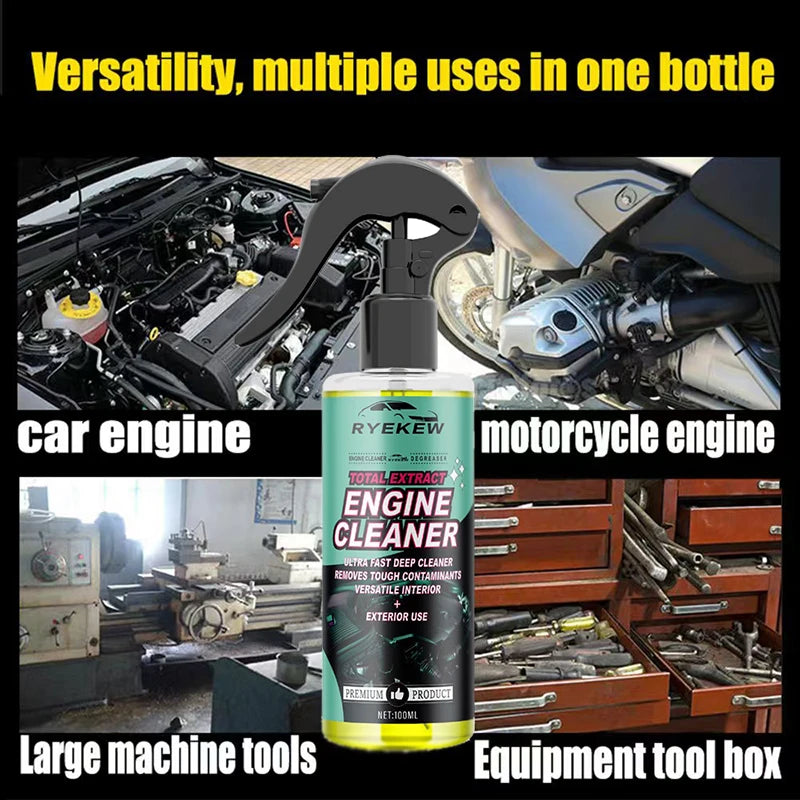 No Water Engine Cleaning Agent - Oil Stain & Rust Remover - image 2