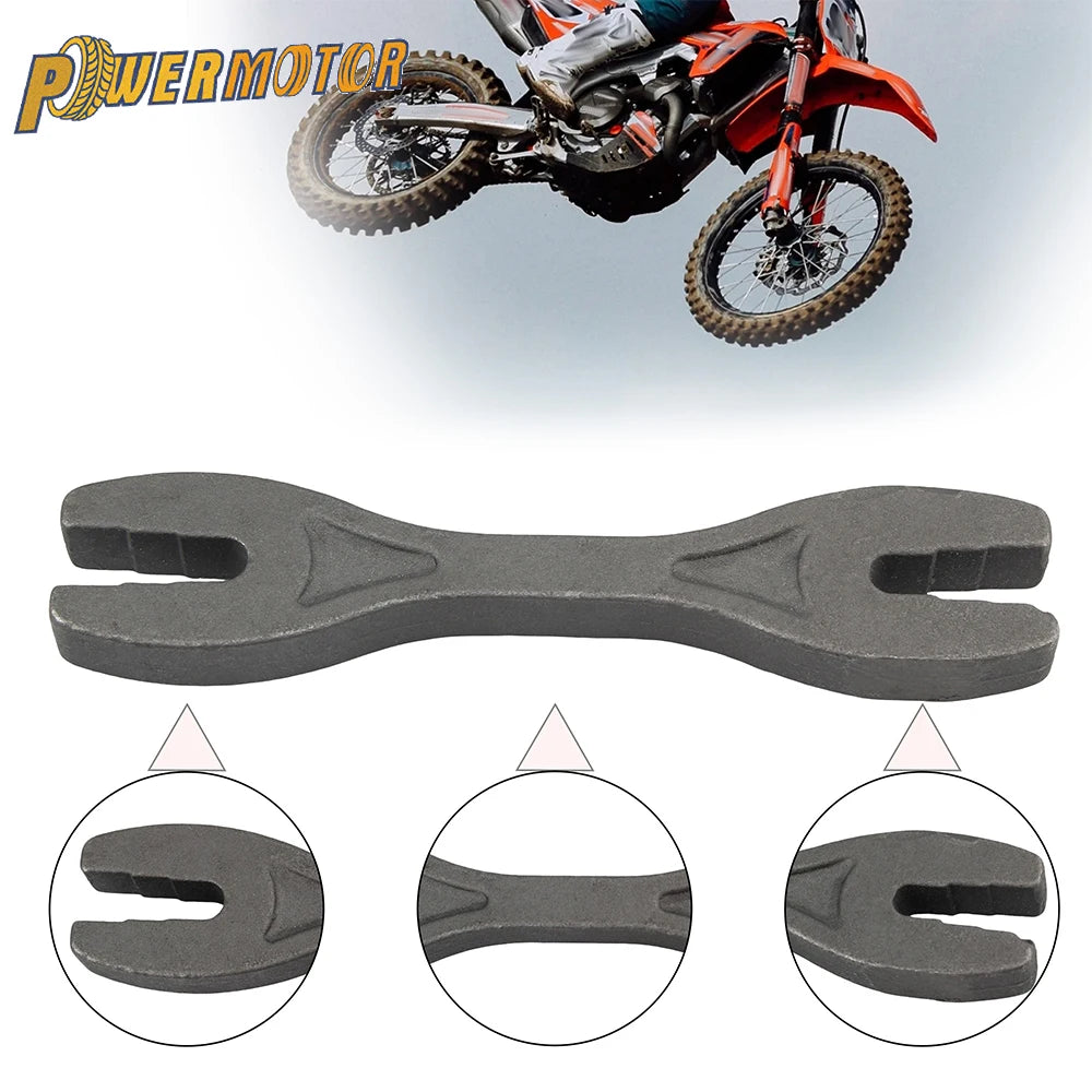 Motorcycle Spoke Wrench Key Double Ended Onboard Tool 6 In 1 for Motocross Dirt Bike
