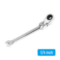 Universal Flexible Head Ratchet Wrench - 1/4" to 15/16" - image 6