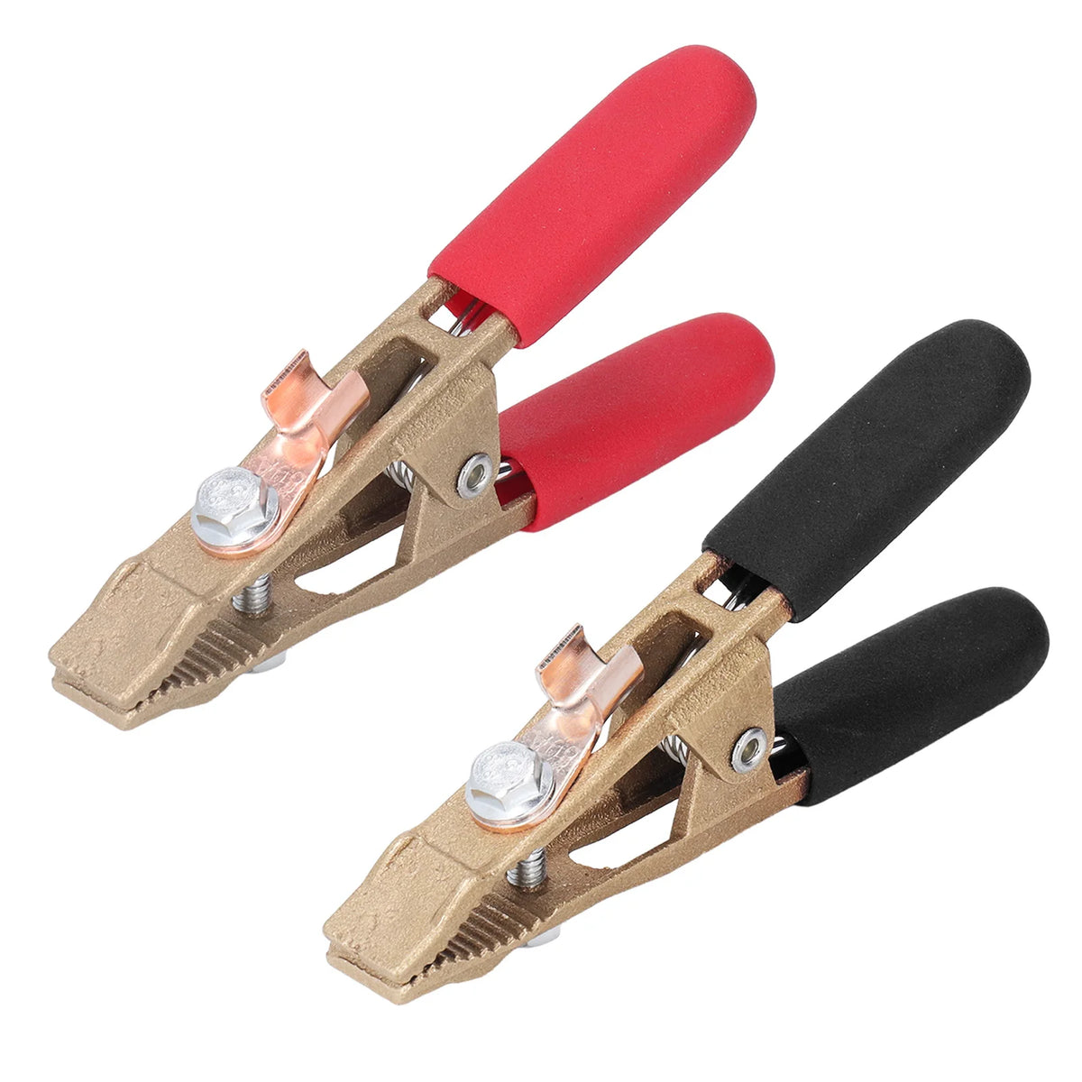 A Shape Earth Wire Clamp Brass Grounding Work Clamp Electric Argon Arc Welding Pliers 260A Earth Wire Clamp Grounding Work Clamp