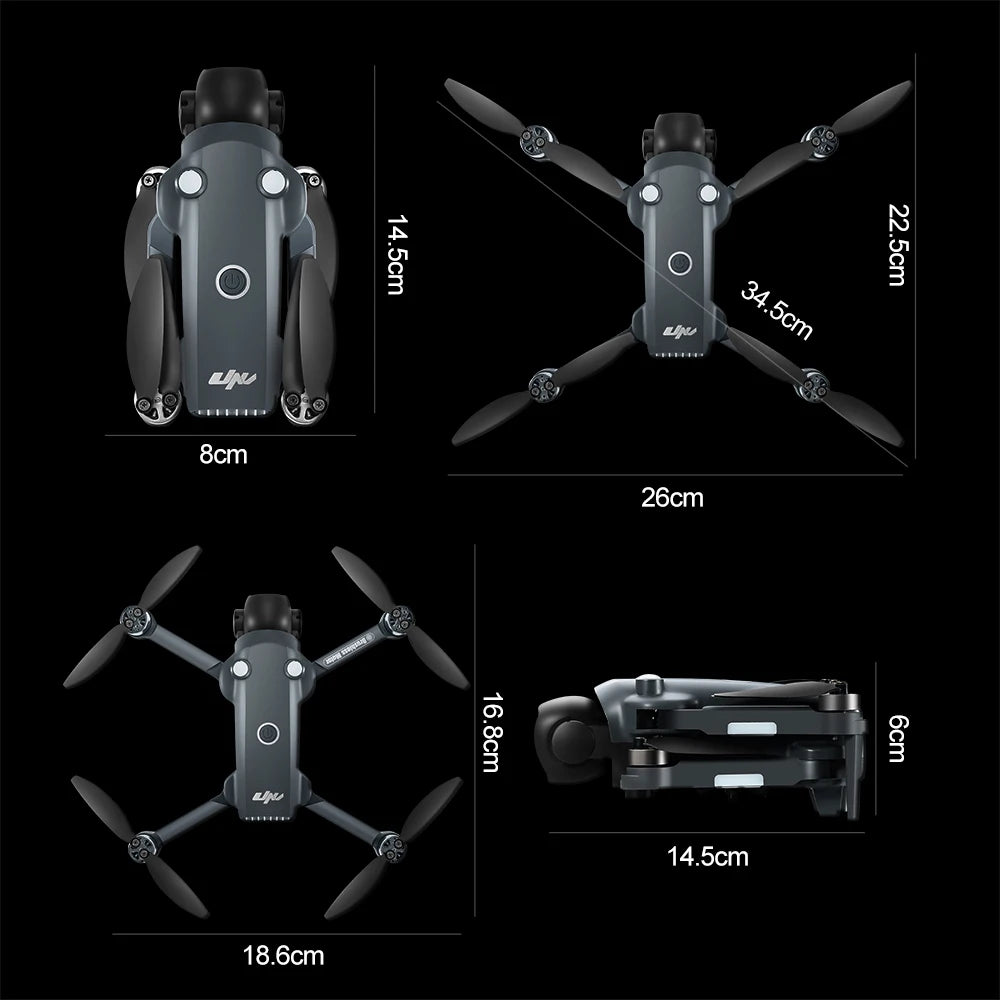 Brushless 4K FPV Drone, Foldable GPS Quadcopter with Dual HD Camera - image 30