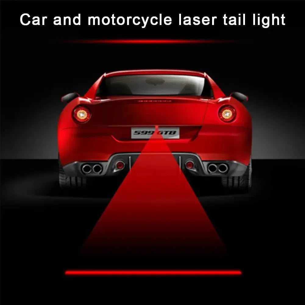 12V LED Laser Fog Light with Anti-Collision Alarm