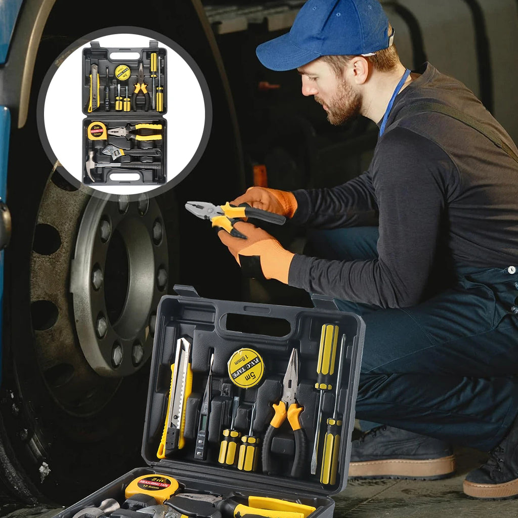 8/9/12/13Pcs Household Tool Set – Repair Kit with Screwdriver & Hammer - image 5