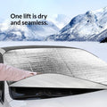 Aluminum Film Windshield Snow Cover – Ice, Frost & UV Shield
