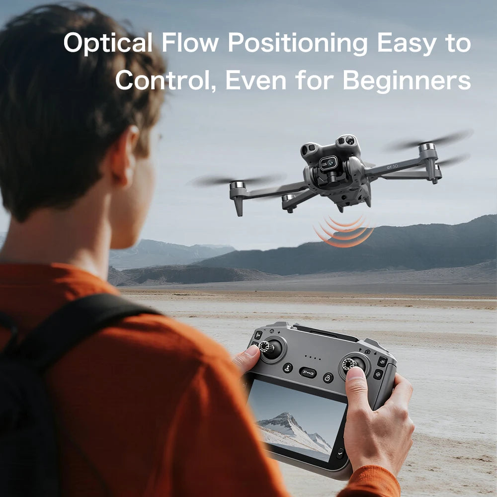 Lenovo GT50 4K Dual Camera Foldable Brushless Drone Obstacle Avoidance - image 4