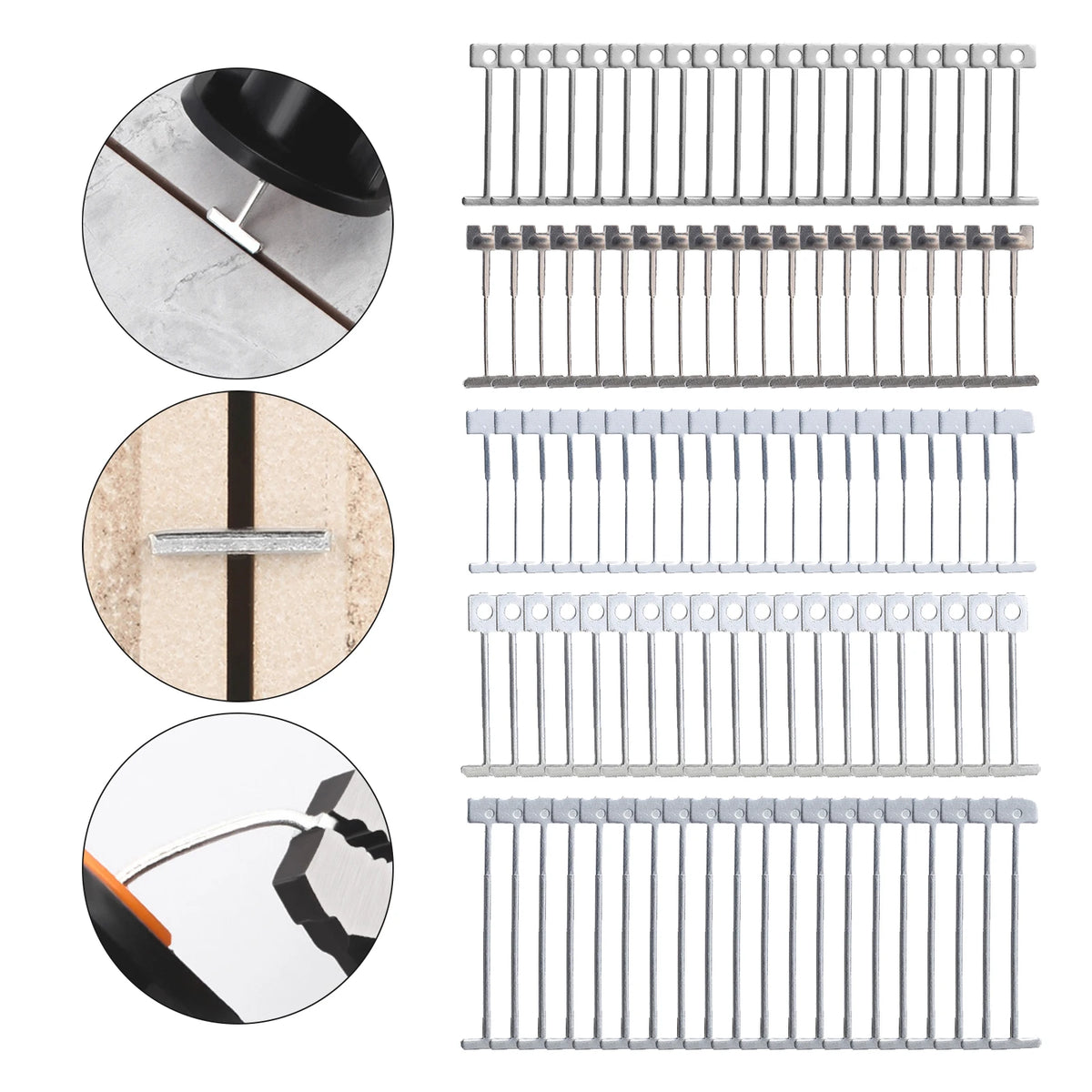 Tile Leveling System Replacement Steel Pins Floor Wall Tile Leveling System Steel Pins Tile Building Tools Home Improvement Tool