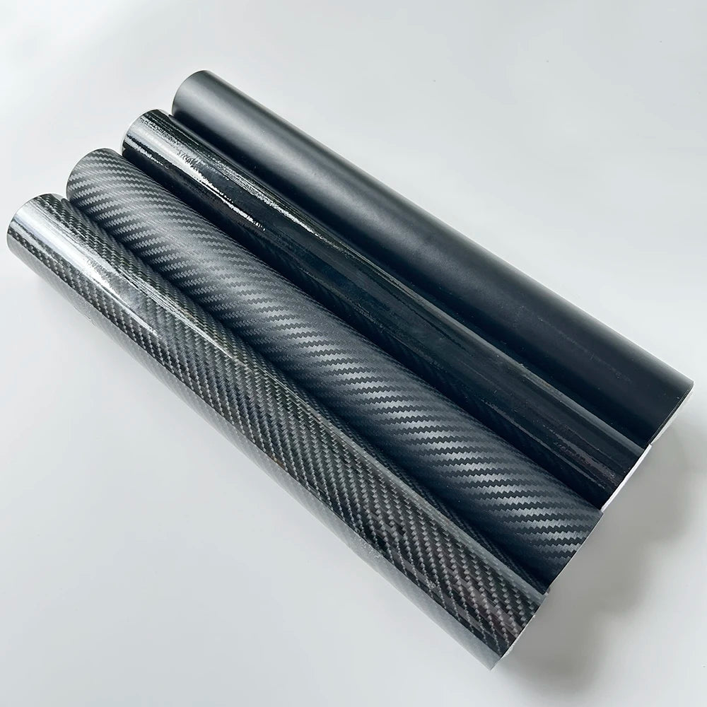 Glossy Carbon Fiber Vinyl Wrap Film for Car Auto Tuning - image 3