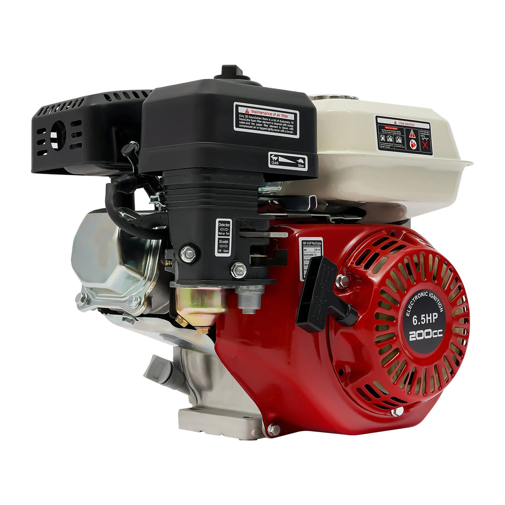 6.5HP 200cc 4-Stroke Pull Start Gas Engine for Water Pumps