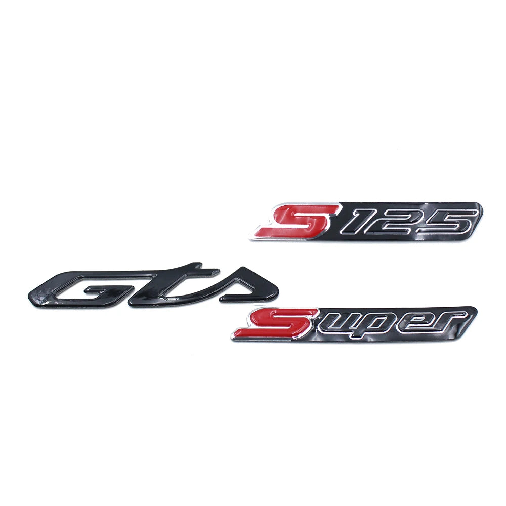 Reflective Wheel Rim Decals for Vespa GTS and S Series Scooters - view 3