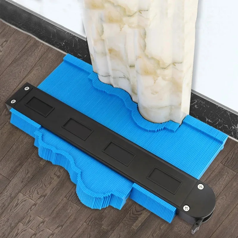 Contour Gauge Profile Duplicator for Woodworking Tile Cutting Template