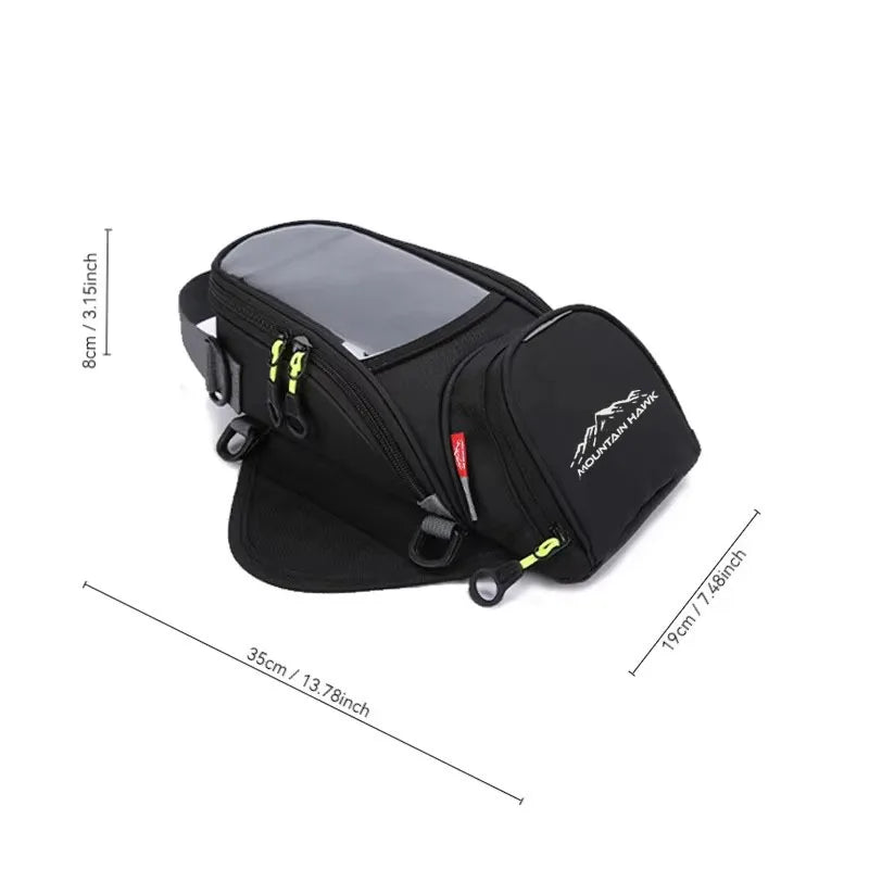 Motorcycle Navigation Tank Bag Big Capacity Motorbike Universal Strong Magnetic Motorbike Bag Touchscreen Moto Fuel Tank Bag