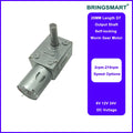 DC Worm Gear Motor, 3-24V, Self-Locking, for DIY Projects