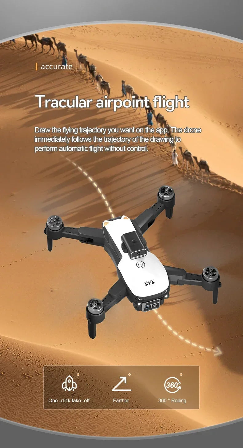 S2S 8K Foldable Drone - Dual Camera, Brushless, Obstacle Avoidance - image 15