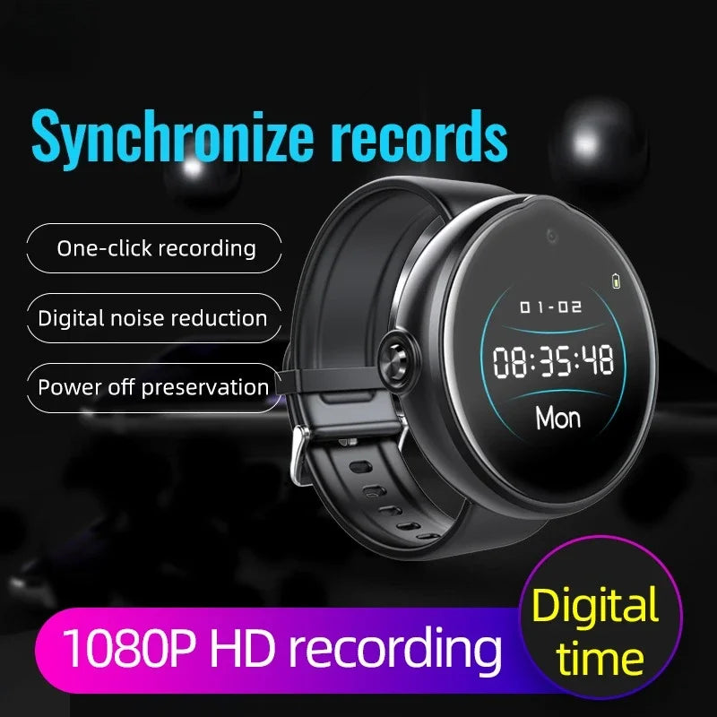 1080P HD Wearable Sports Watch Camera with Voice Recorder - image 4